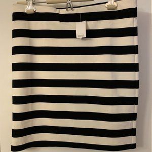 Loft Striped Cotton Pencil Skirt, size M. MOVING SALE!!